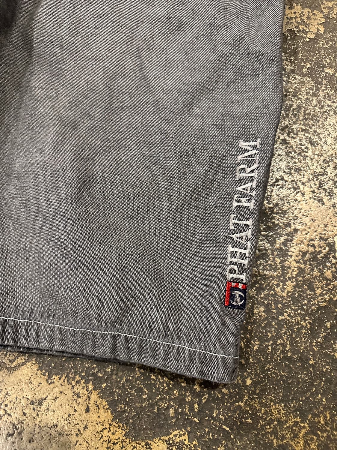 빈티지 펫팜 데님 반바지  상품이미지2