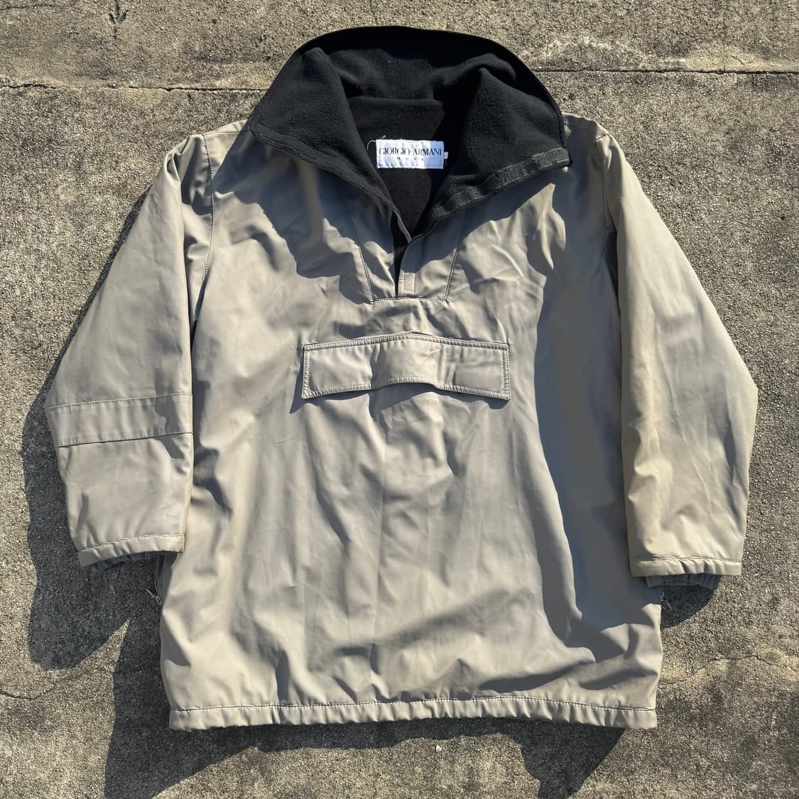 [XL] 90s Giorgio Armani NEVE 하프집업 자켓 상품이미지3