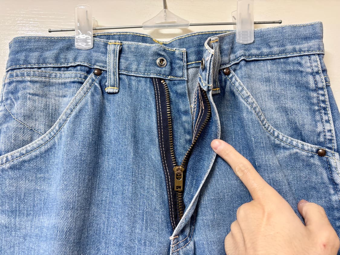 랭글러 셀비지 데님 29 일본산 상품이미지9