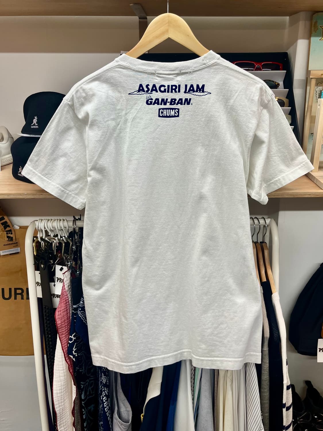 [95] CHUMS 첨스 아사기리잼 반팔티 상품이미지5