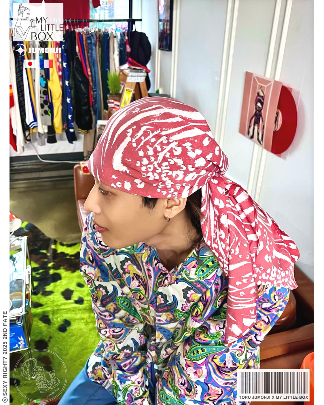 Toru Jumonji X My Little Box Tiger Scarf 상품이미지1