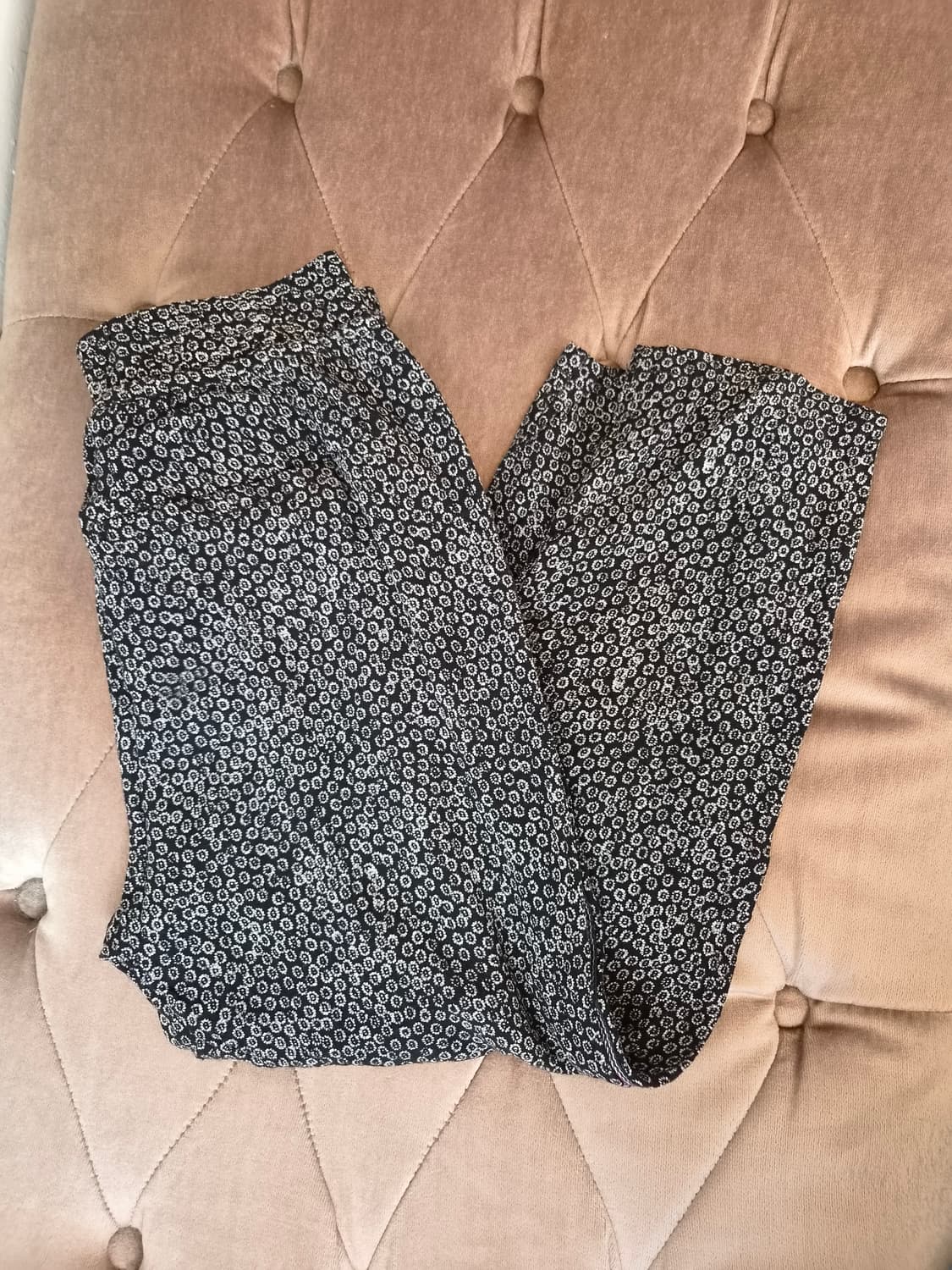 앤쓰로폴로지 여성 밴딩플로럴팬츠 XS사이즈 상품이미지2