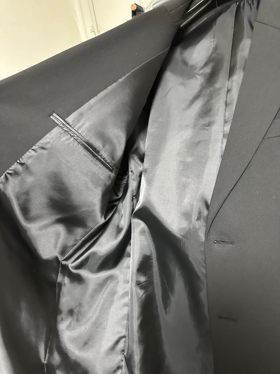 무탠다드 대디 숄더 오버사이즈 블레이저 블랙 XL 사이즈 정리해요~~ 상품이미지3