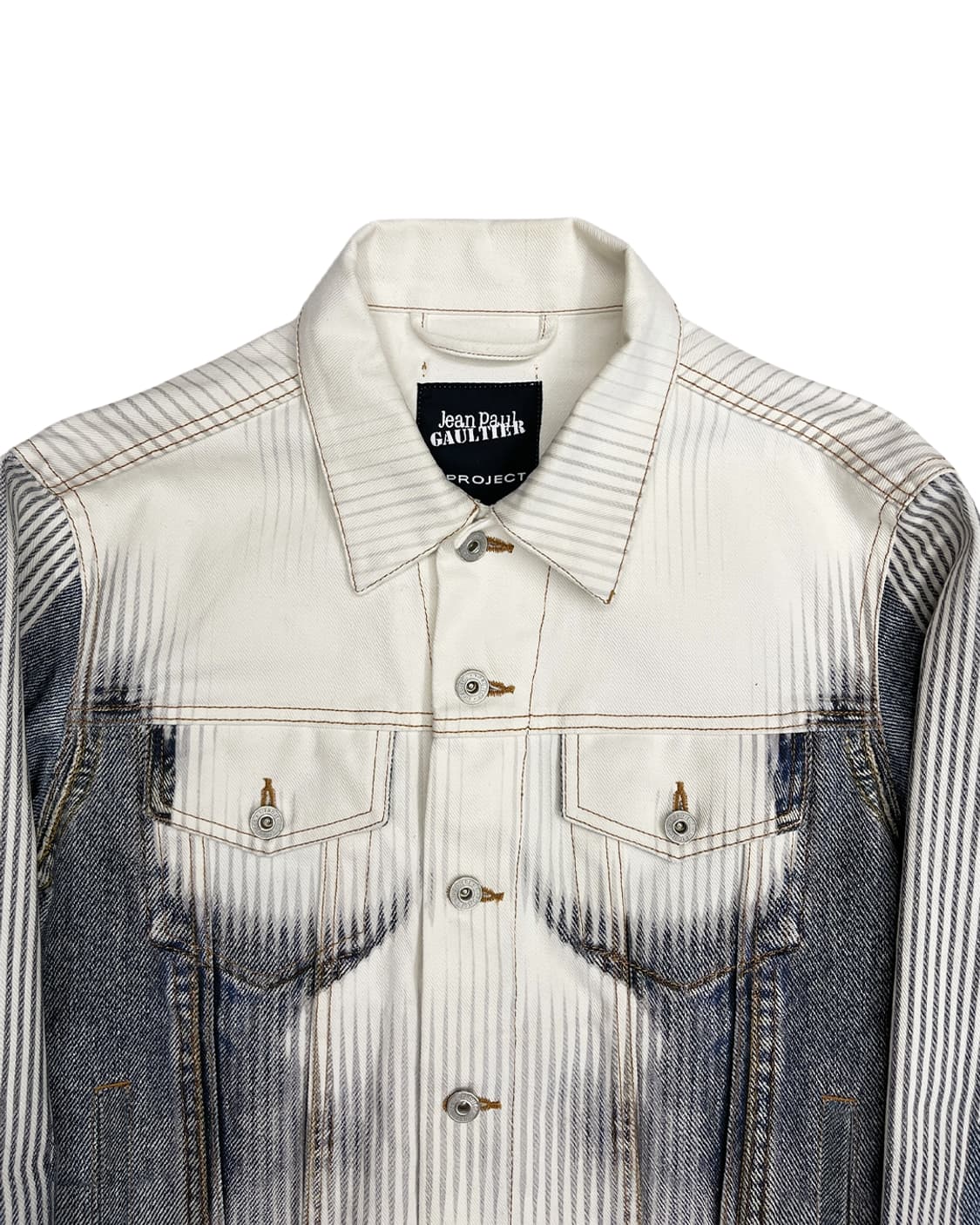 장 폴 고티에 x 와이 프로젝트 22AW 바디 트롱프뢰유 데님 자켓 상품이미지5
