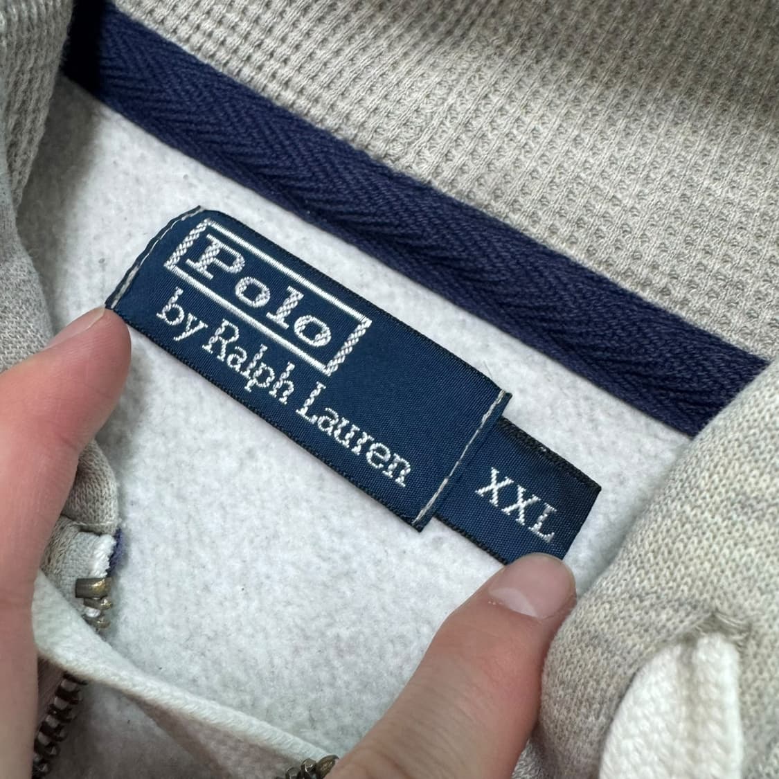 폴로 랄프로렌 빅포니 오버 후드집업 상품이미지3