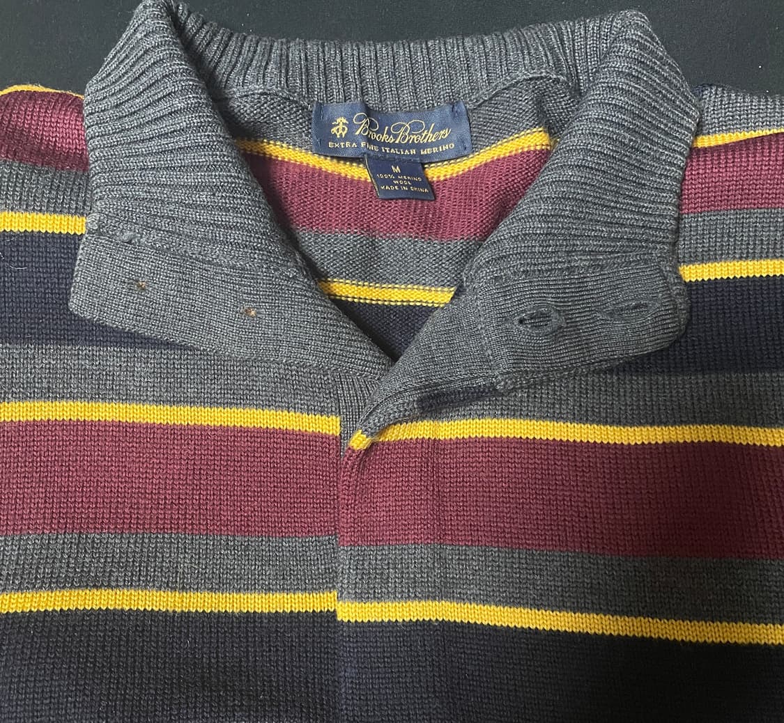 브룩스브라더스 울 니트 스웨터 M 95 상품이미지4