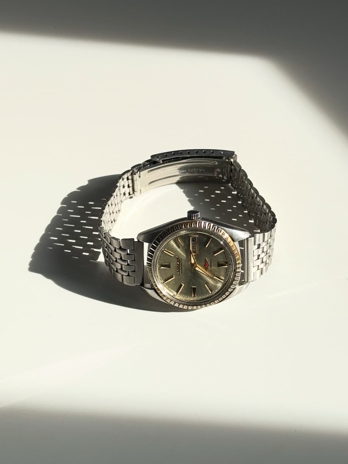 80s Citizen Automatic Metal Watch 상품이미지3