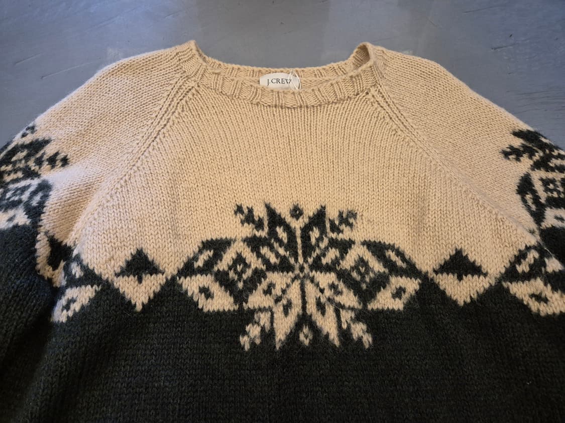 00s J.CREW 헤비울 스웨터 상품이미지2