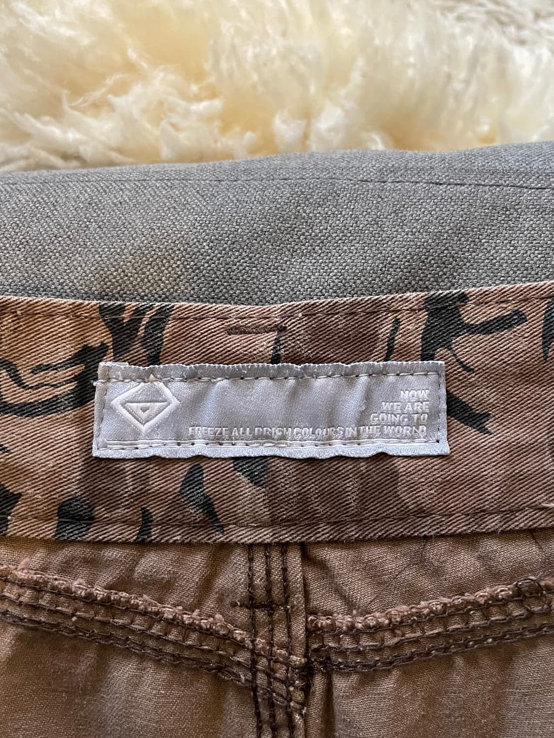 FrizmWORKS 프리즘윅스 타이거 카모 퍼티그 카고 반바지 상품이미지2