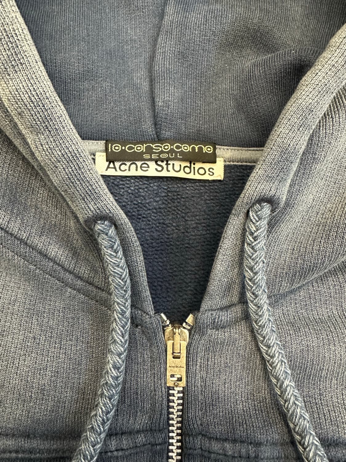 아크네 스튜디오 크롭 후드 자켓 XXS 상품이미지4