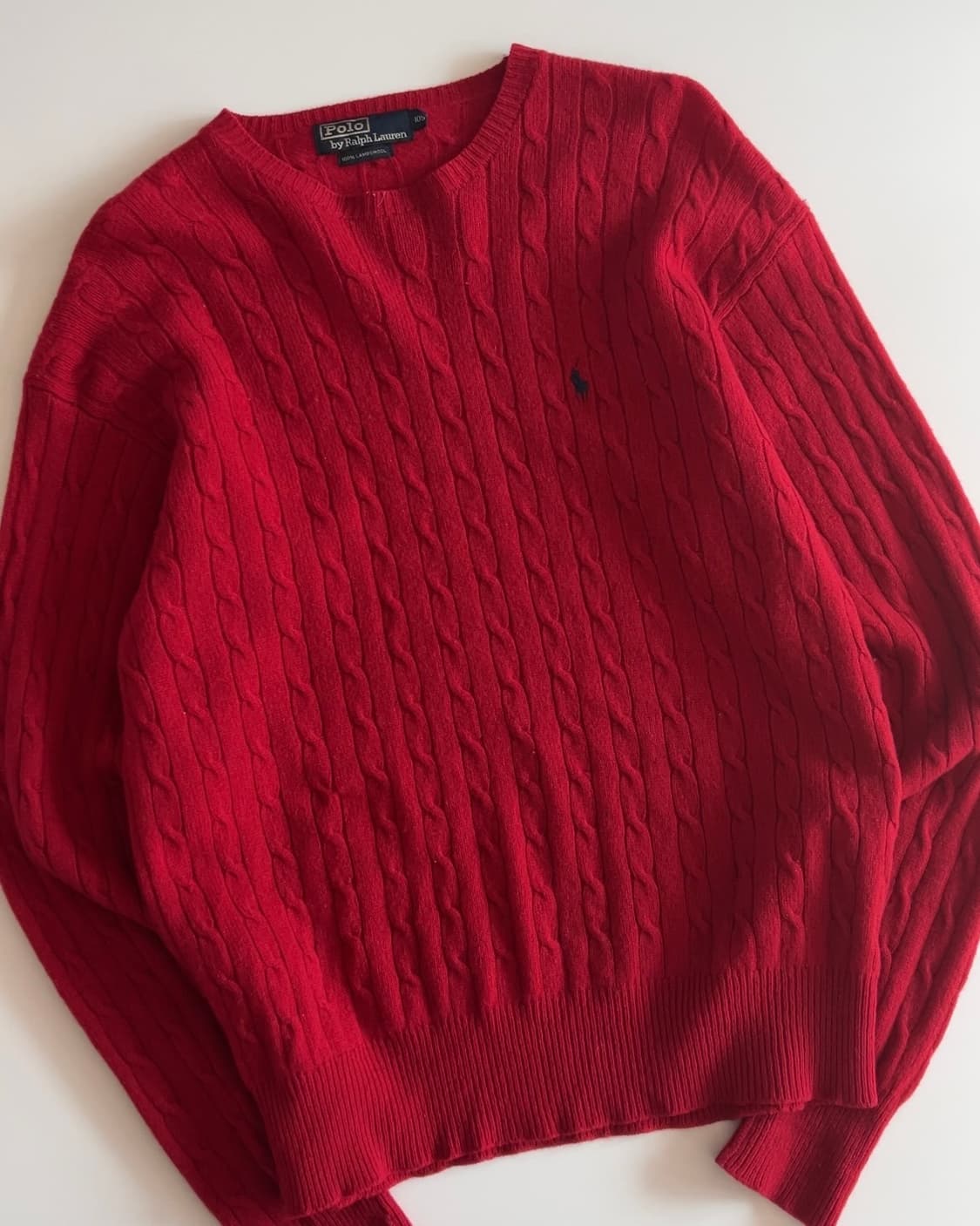 폴로 랄프로렌 램스울 케이블 니트 105 상품이미지3