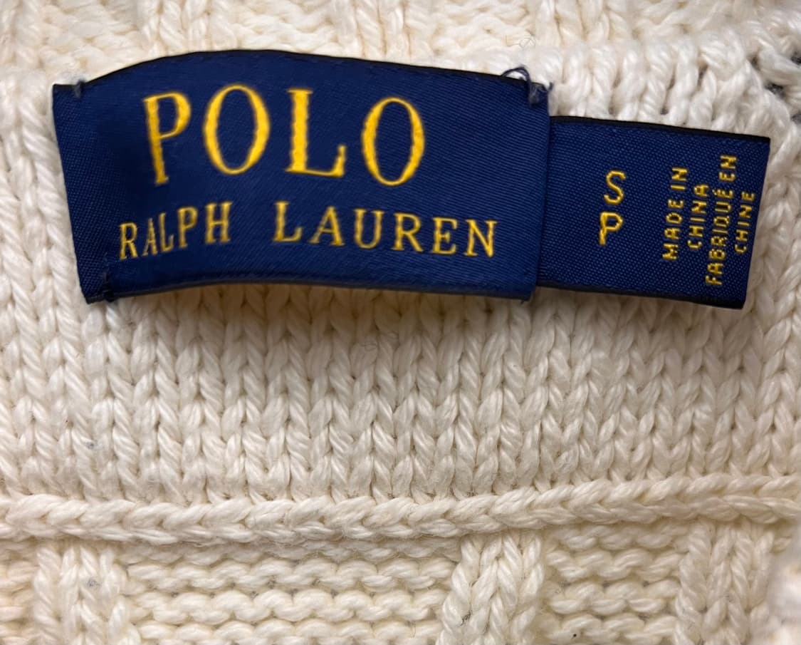 폴로 랄프로렌 크리켓 니트 베스트 S 상품이미지3
