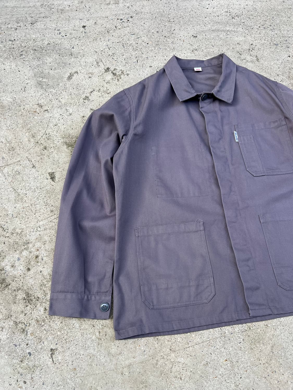 (DEADSTOCK)OLD EURO MOLINEL GREY 빈티지워크자켓 상품이미지4