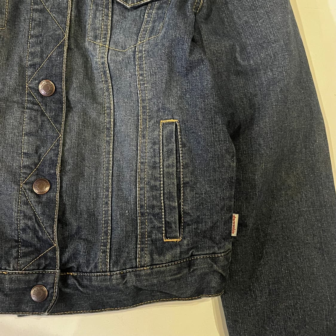 아베크롬비 양털 퍼 데님자켓 상품이미지3