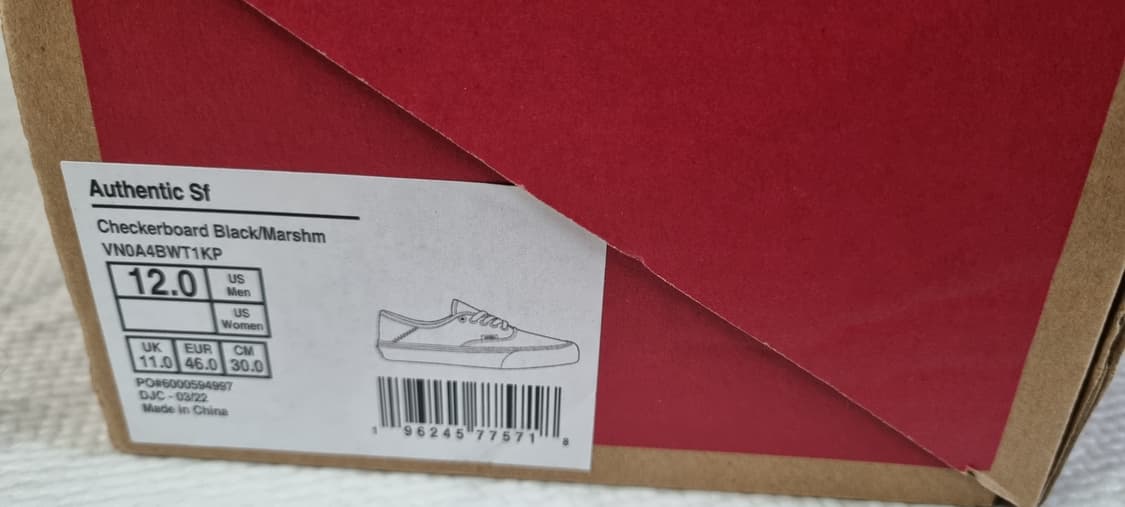 반스 어센틱 sf 체커보드 검솔 300 상품이미지8