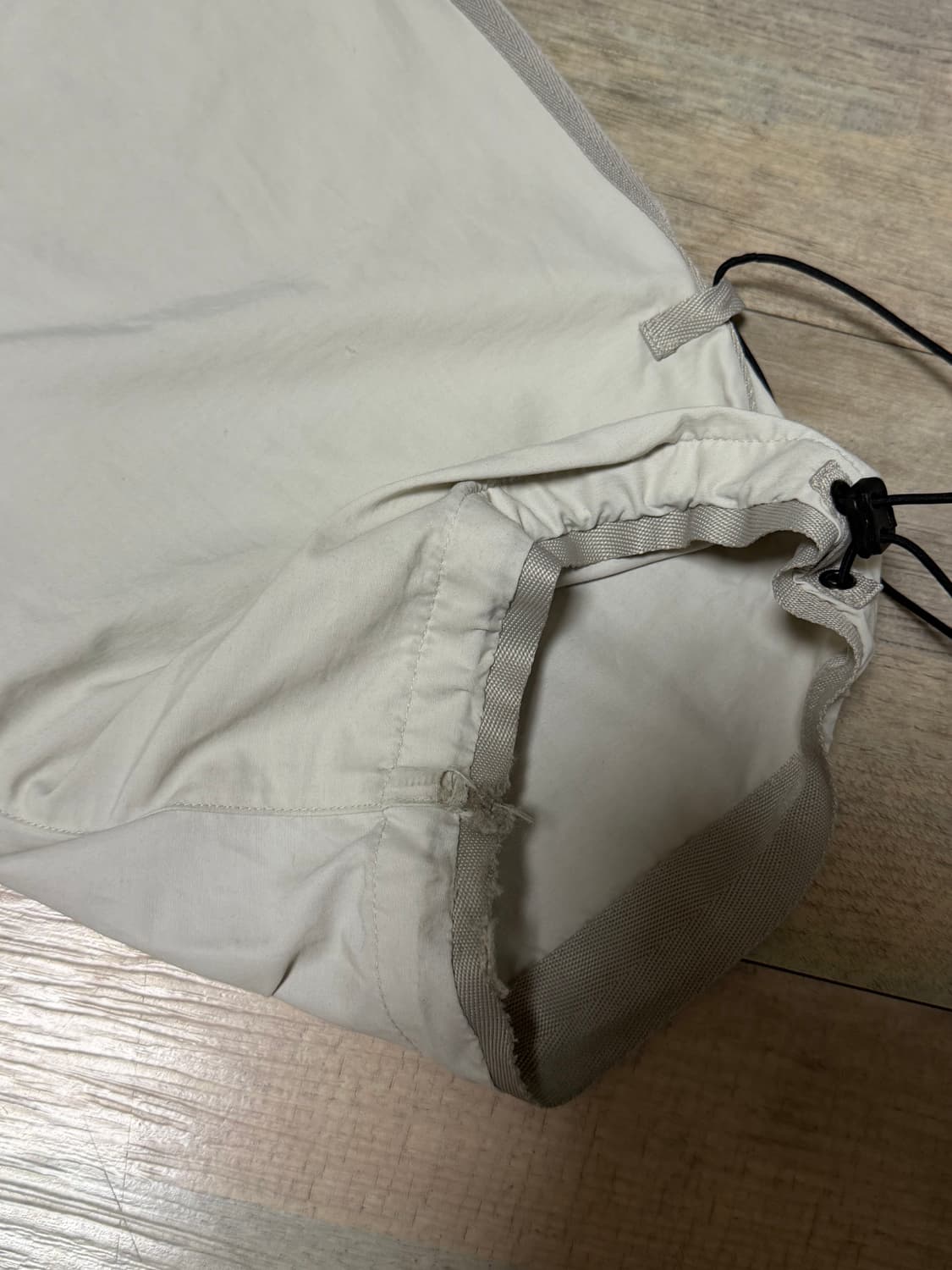 산산기어 웨빙 패치 팬츠 아이보리 1사이즈 상품이미지10