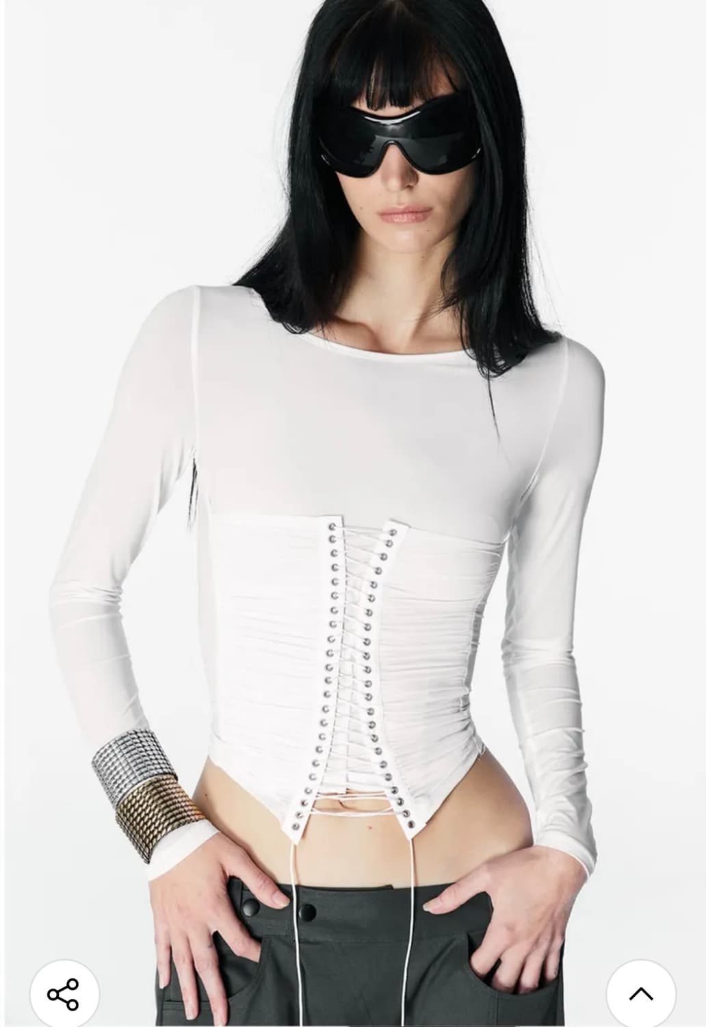 2000아카이브 코르셋 탑 상품이미지1