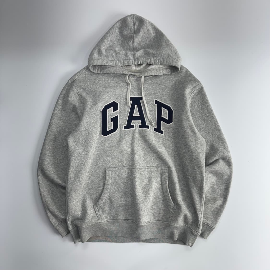 Gap 갭 네이비 로고 그레이 후드티 상품이미지3