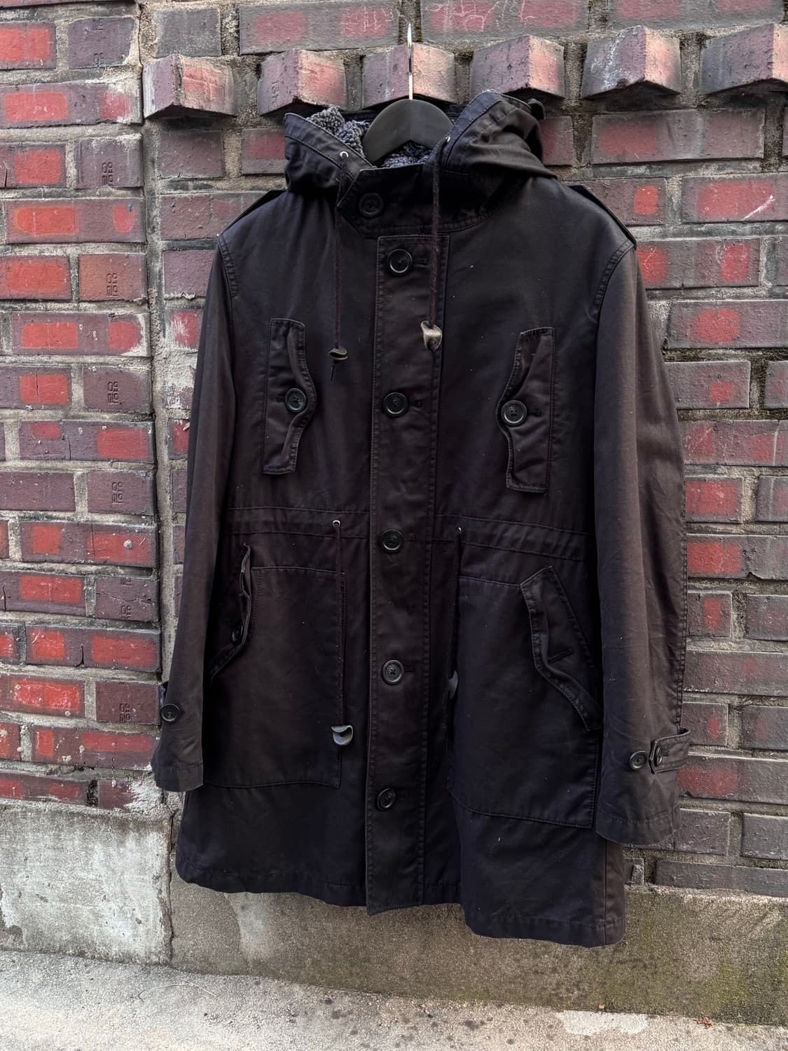 버버리 블랙라벨 피쉬테일 파카 상품이미지1