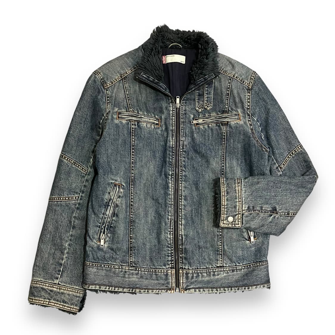 리바이스 2000's 웨스턴 쉐르파 데님 점퍼 상품이미지10