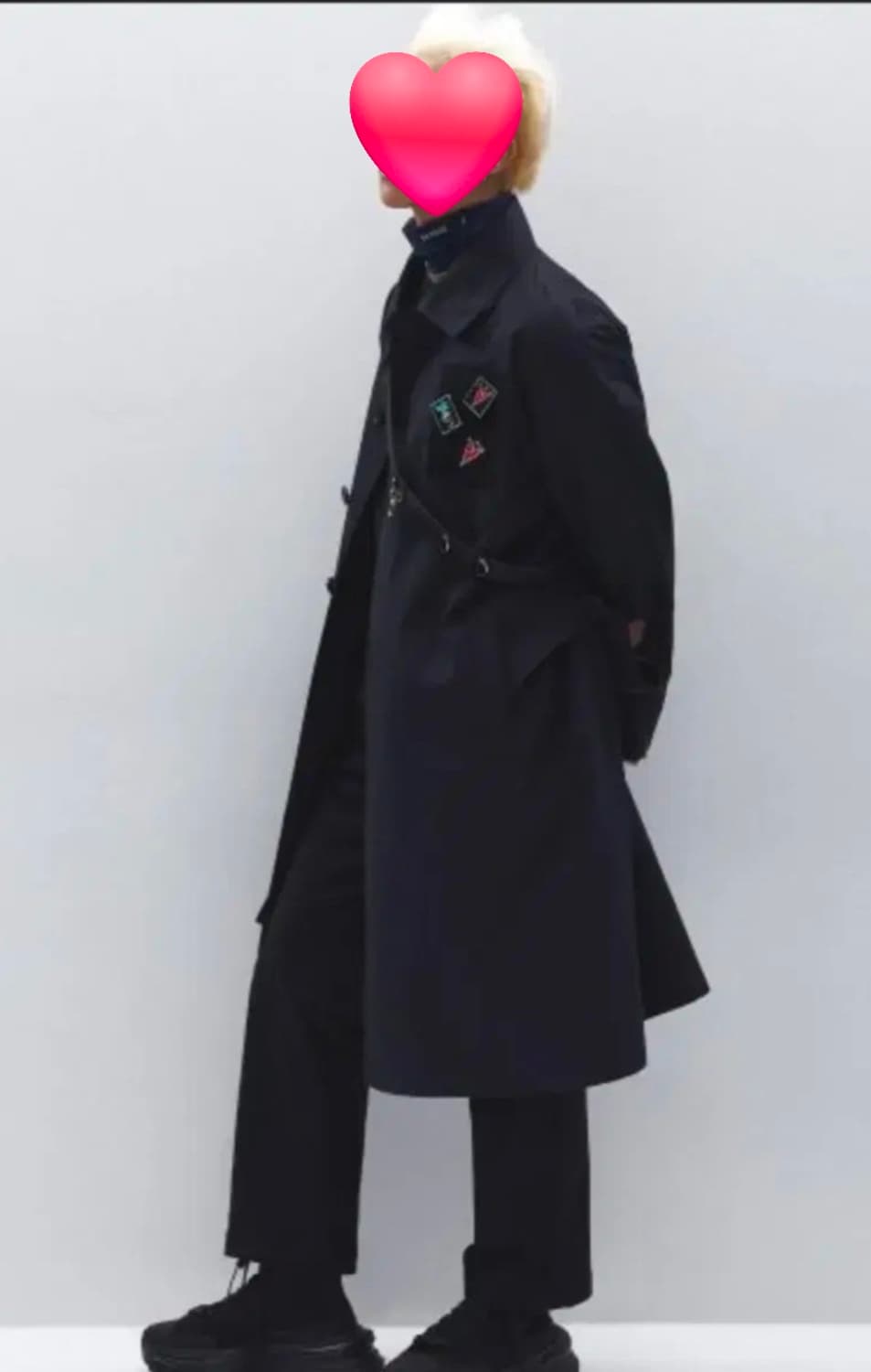 플랙 비 나이스 봄 가을 남성코트 95 루즈핏 벨티드 간절기용 MM70 상품이미지8