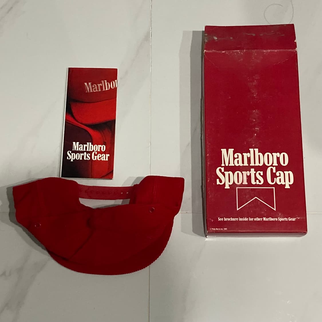 [데드스탁]80s Marlboro 코듀로이 캡 상품이미지2