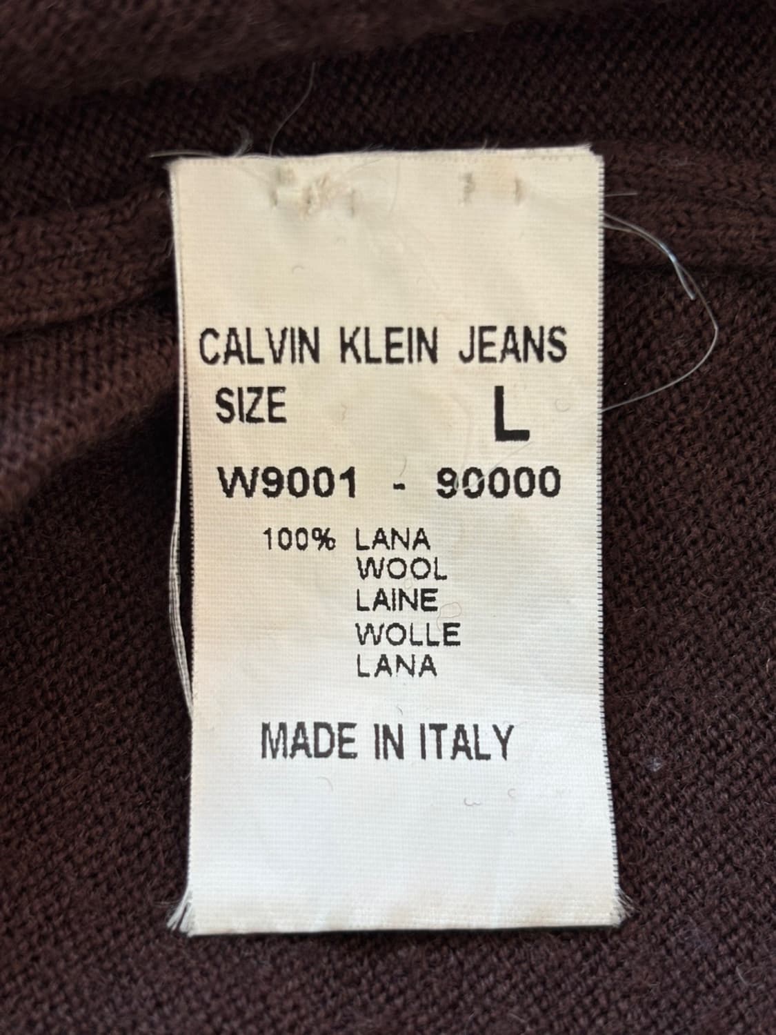 Calvin Klein V-neck Wool Knit 상품이미지8