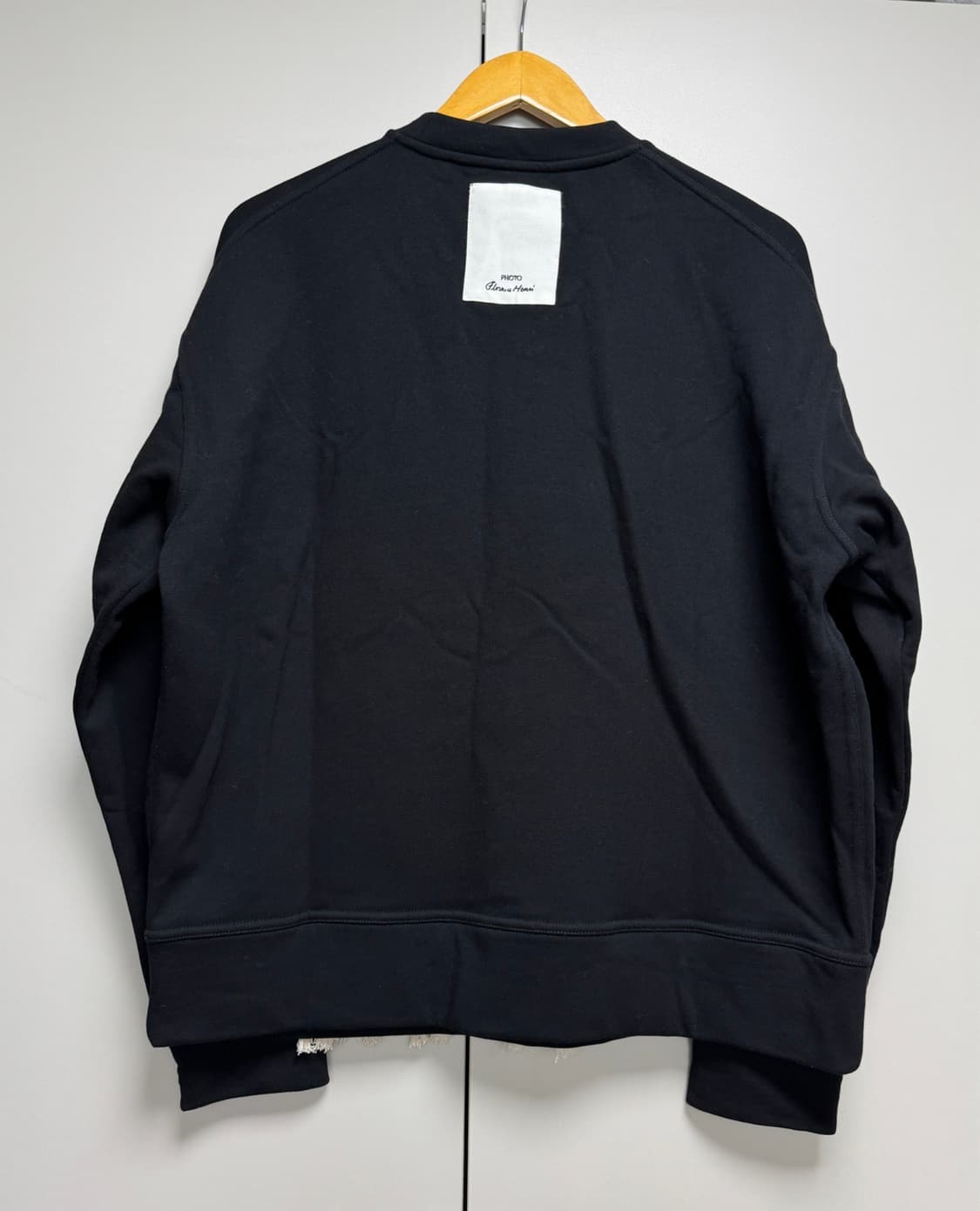 질샌더 그래픽 패치워크 프린지 맨투맨 상품이미지5