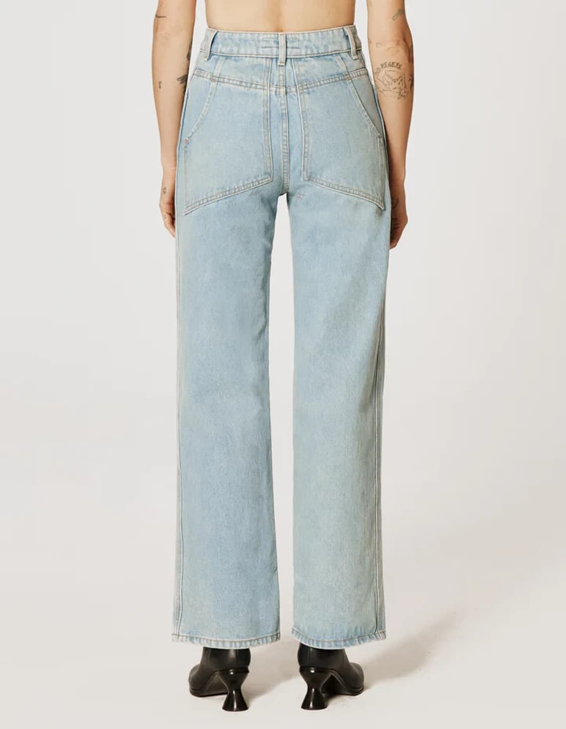 eckhaus latta wide leg jean 상품이미지2