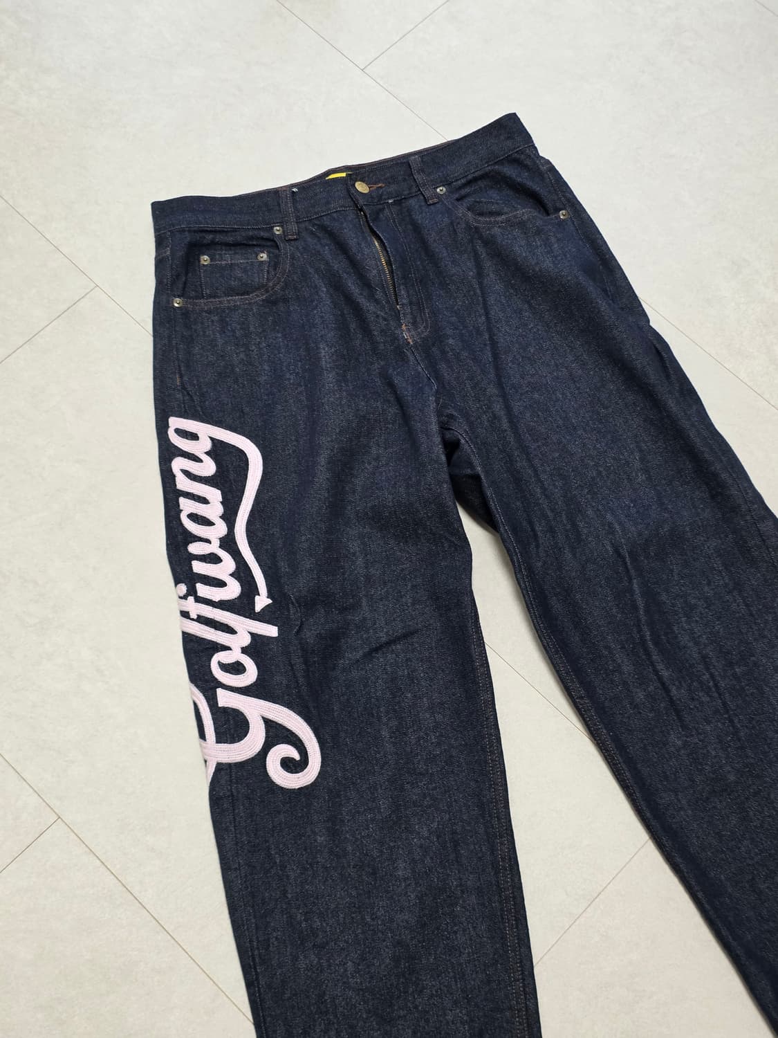 골프왕 Golf Wang 데님 바지 상품이미지3