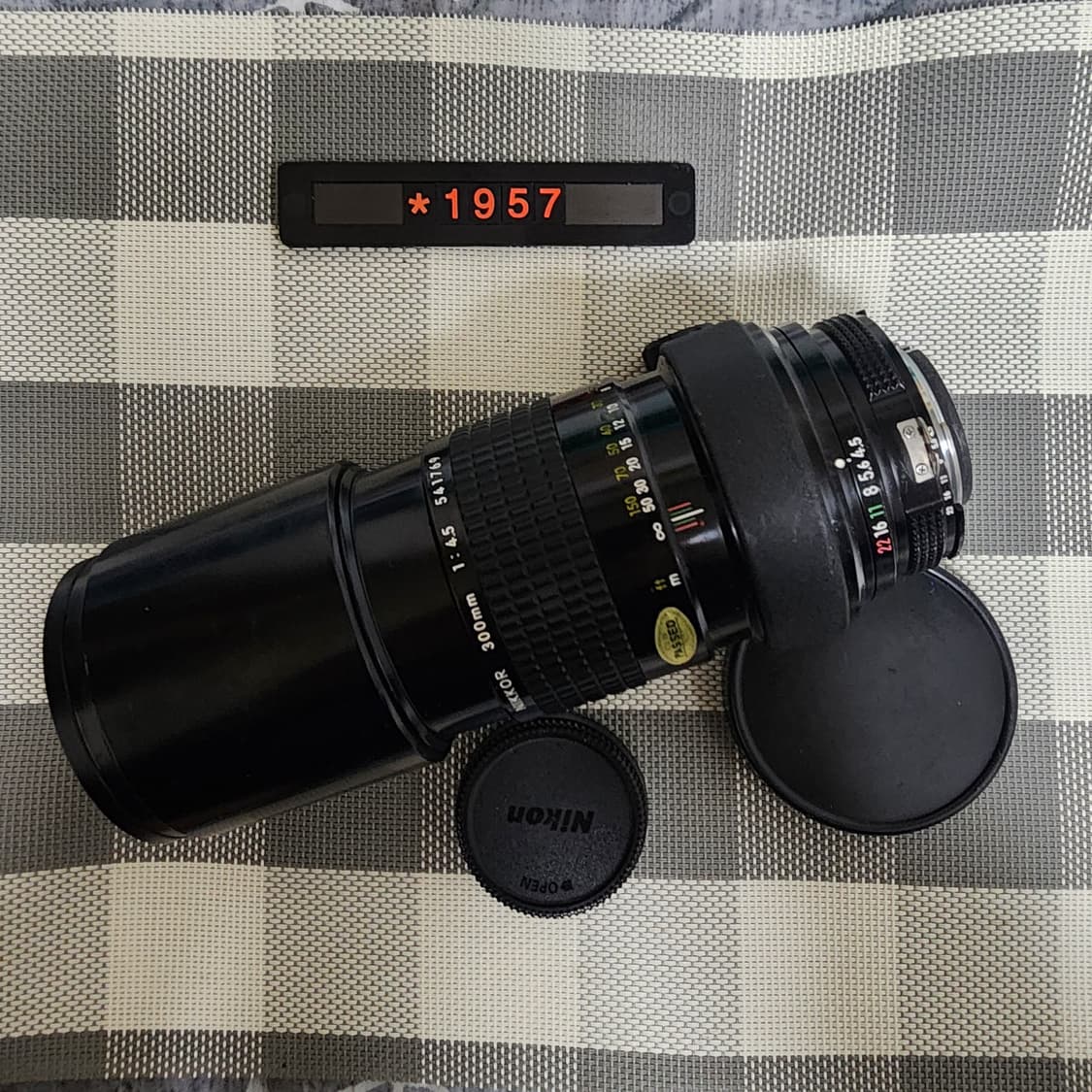 니콘 마운트 줌 NIKKOR 300mm 망원렌즈 상품이미지3