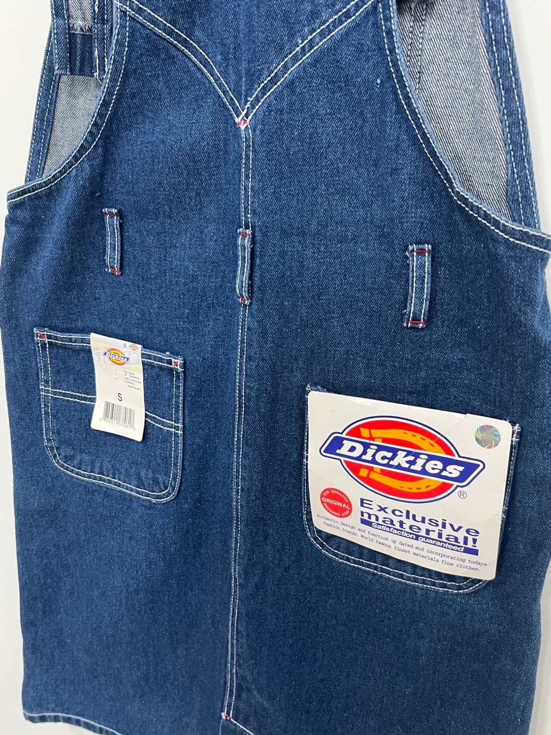 디키즈 오리지널 진청 데님 멜빵 여성 원피스 상품이미지5