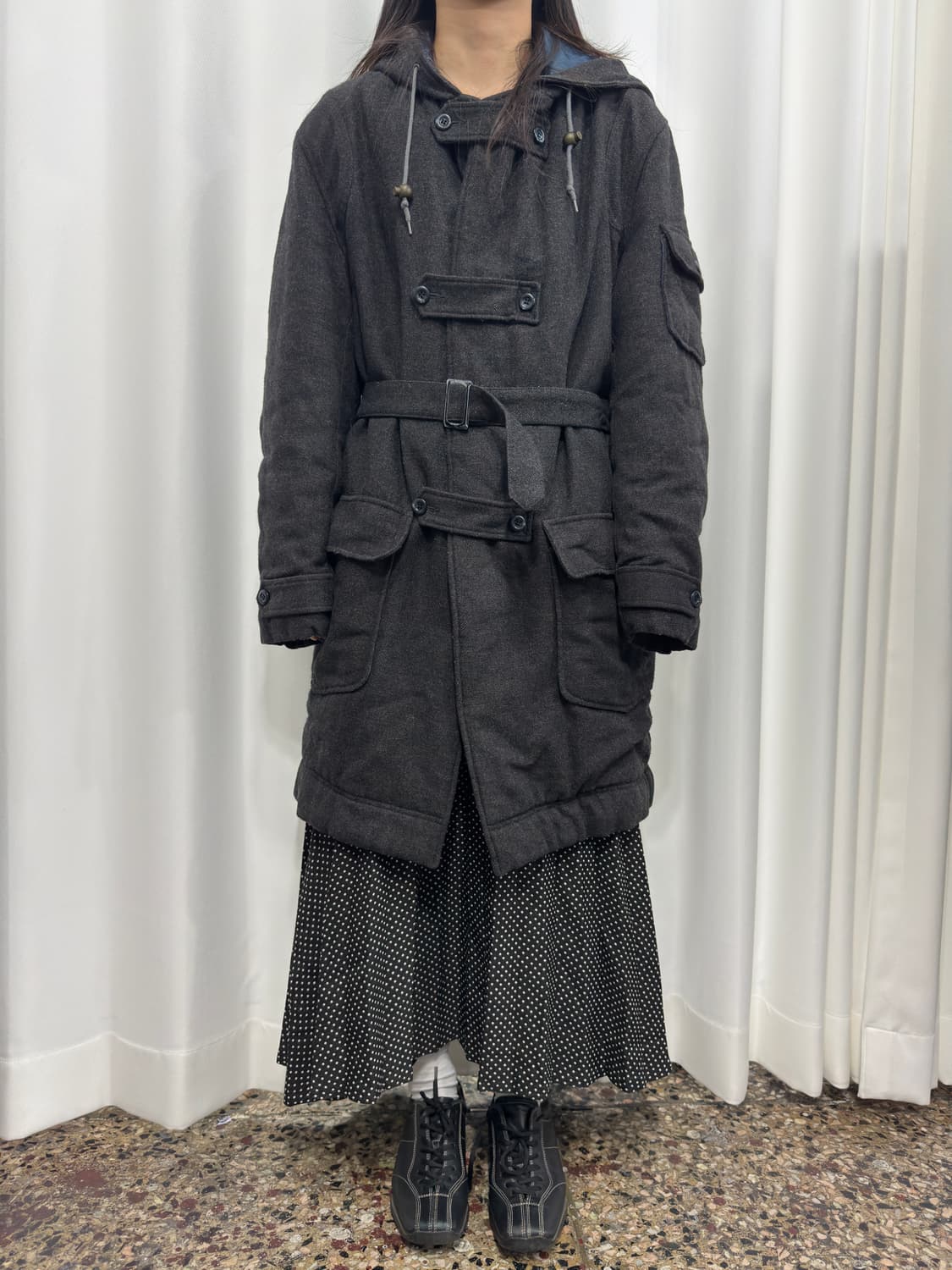 zara women dot long skirt 상품이미지2