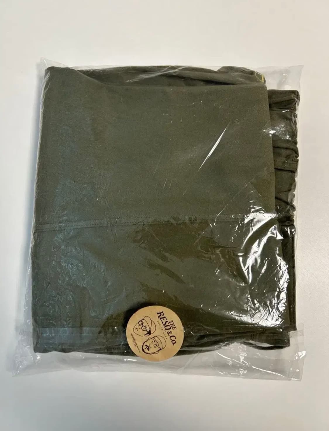 더레스큐 STANDARD EASY SLACKS WASHED OLIVE 상품이미지7