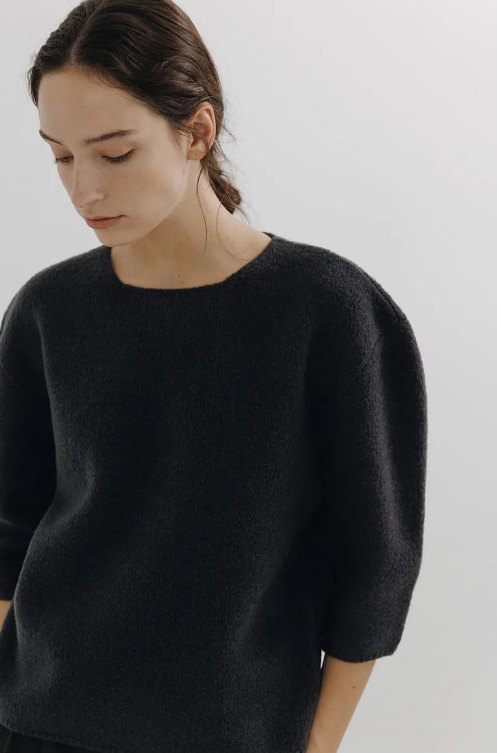 Peces boucle Knit 상품이미지3