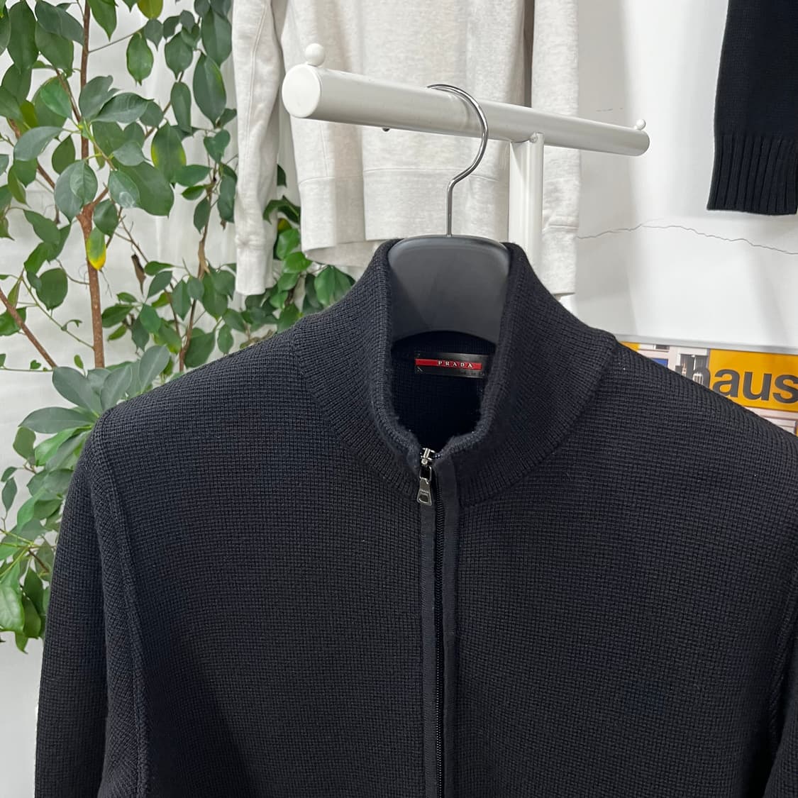 프라다 니트 집업 가디건 50 상품이미지2