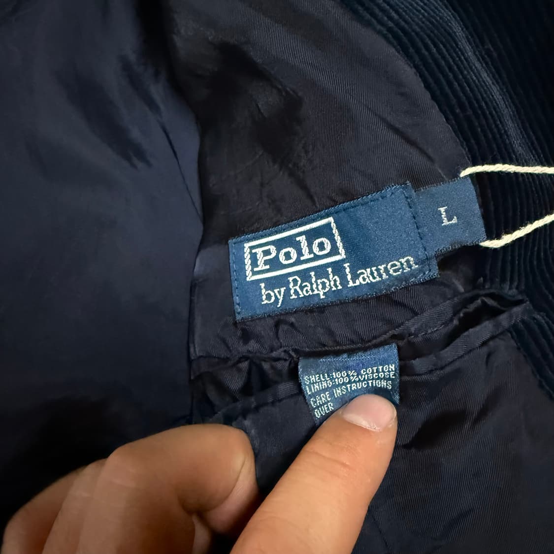 90‘s 폴로 랄프로렌 코듀로이 스포츠 자켓 L 상품이미지5