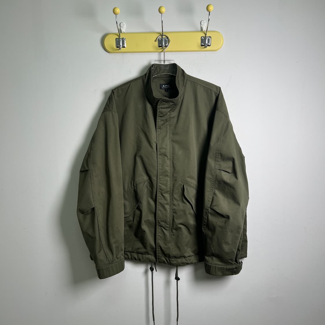 A.P.C 아페쎄 카키 블루종 밀리테어 자켓 L 상품이미지1