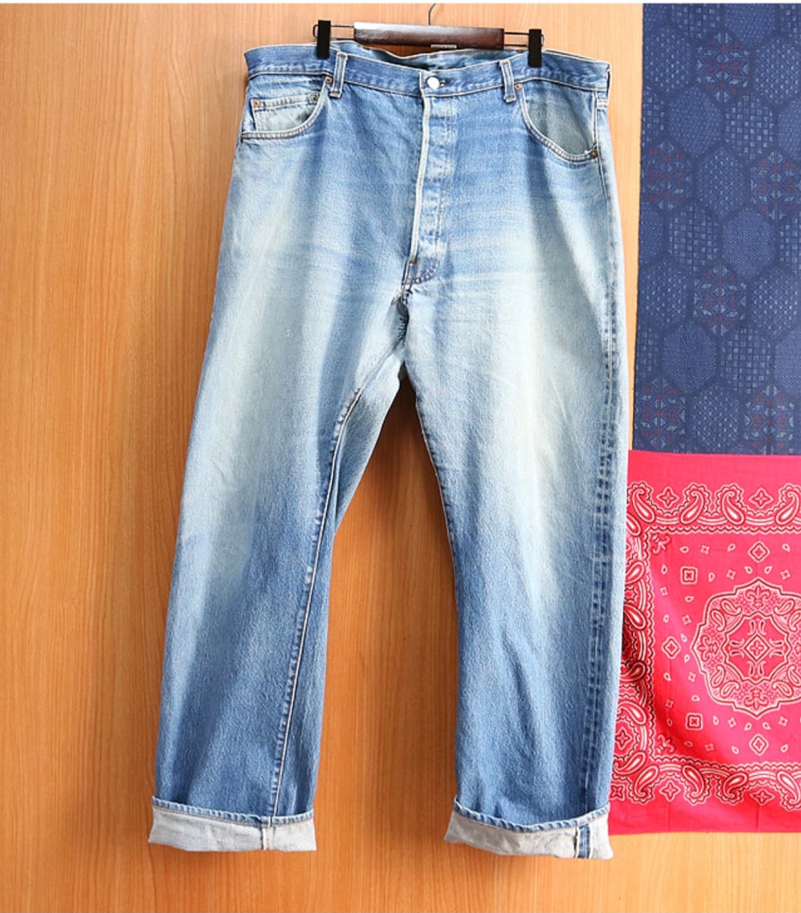 
미국산80s levis 3 501-0117 셀비지 빈티지 빅사이즈 상품이미지3