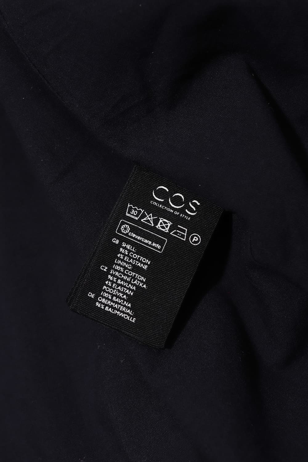 COS 다크네이비 랩 원피스 women 34 상품이미지6