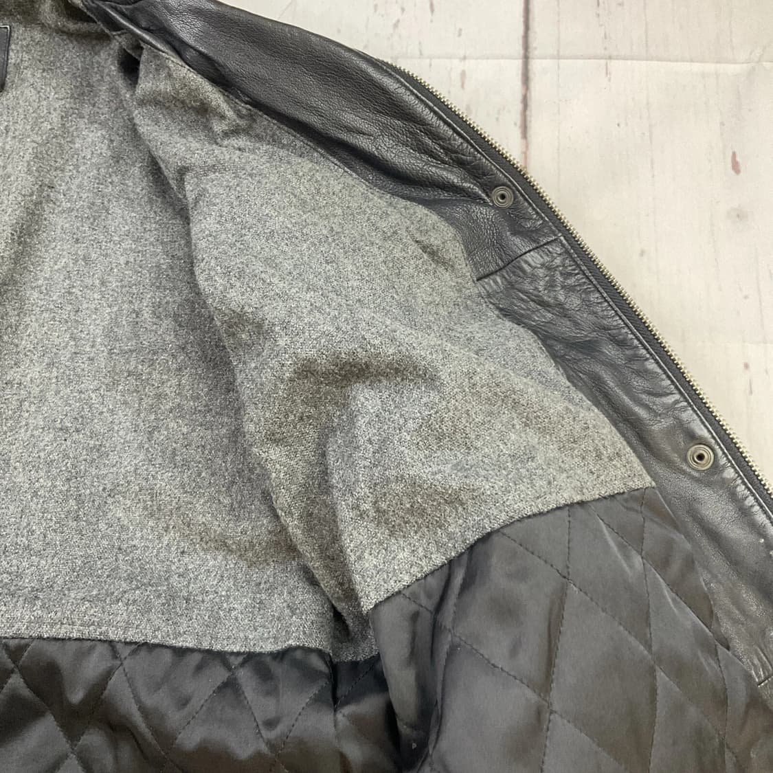 올드 갭 빈티지 레더 카코트 상품이미지6