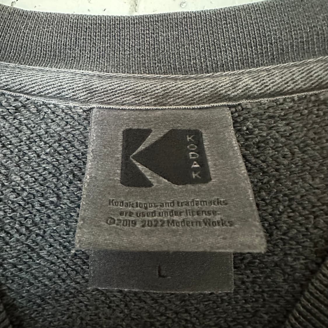 L 코닥 맨투맨 상품이미지3