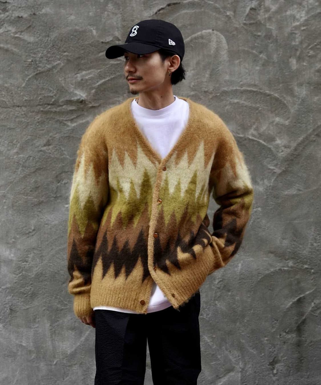 니들스 Needles 모헤어 가디건 지그재그 L 상품이미지3