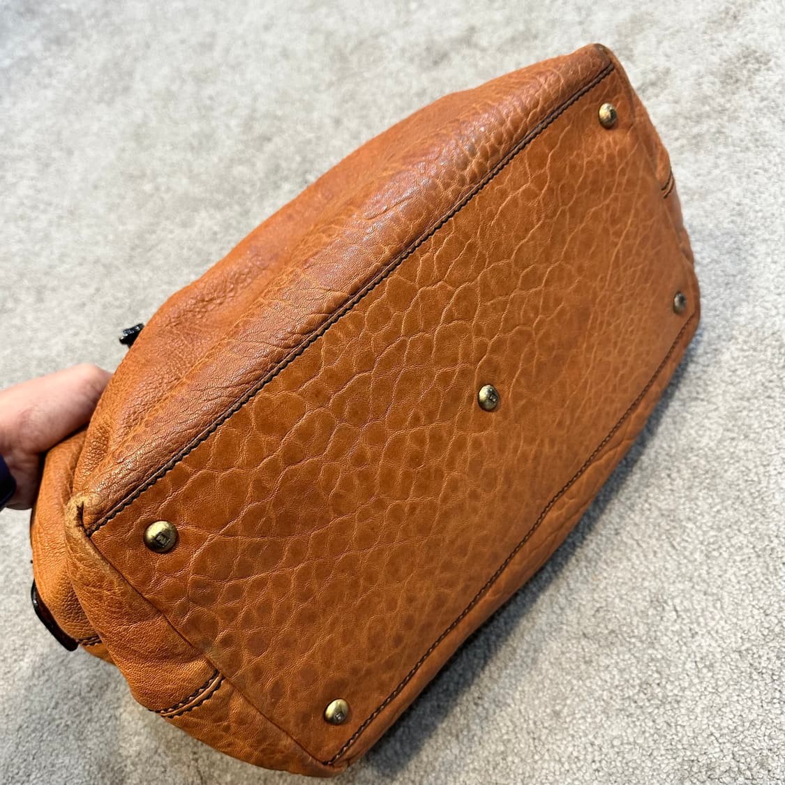 펜디 2006년 빈티지 가죽 숄더 B Bag 상품이미지10