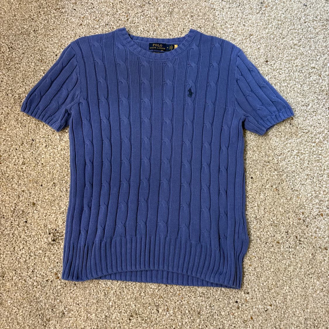 폴로 반팔 니트 상품이미지1