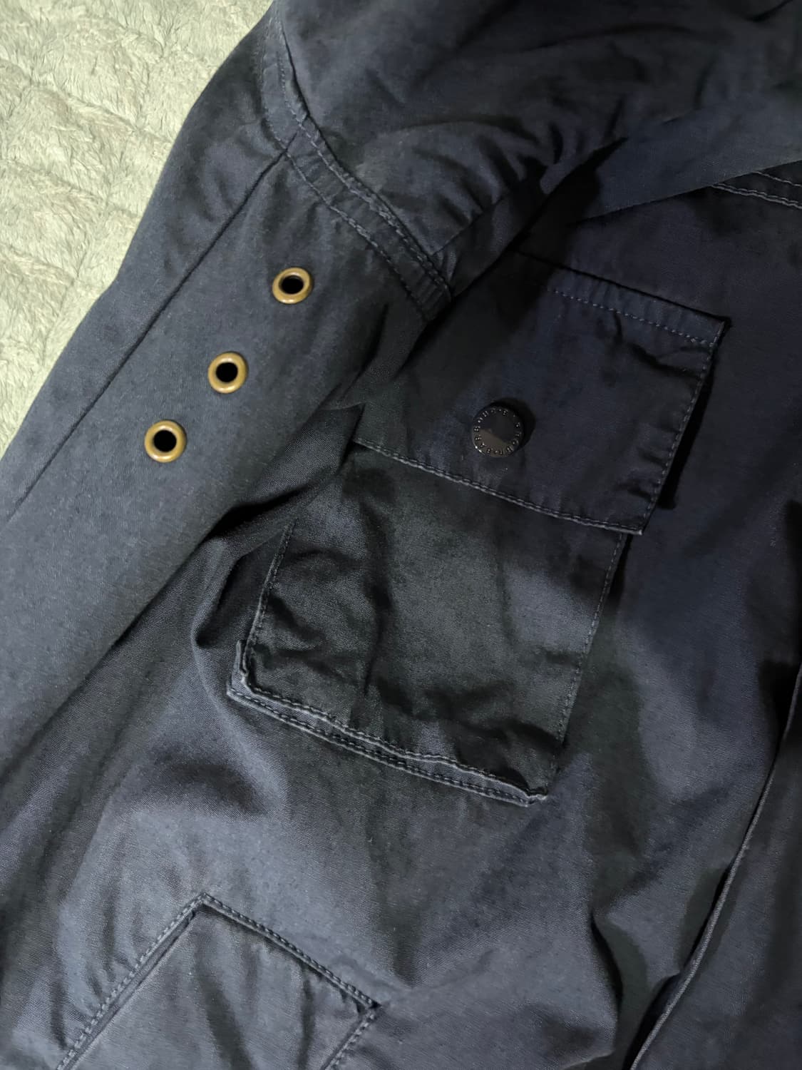 엔지니어드 가먼츠 바버 코웬 네이비 상품이미지6