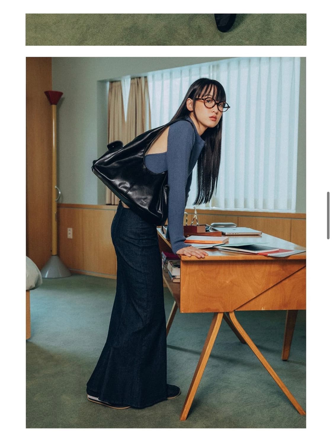 텔레포노 Pocket Hobo Bag 블랙 상품이미지2