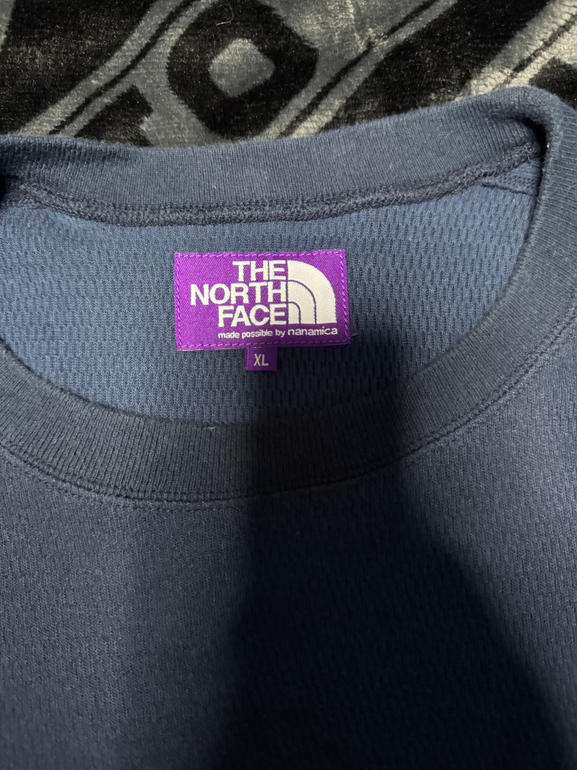 더 노스페이스 퍼플라벨 써멀 필드 롱 슬리브 티 네이비 상품이미지4