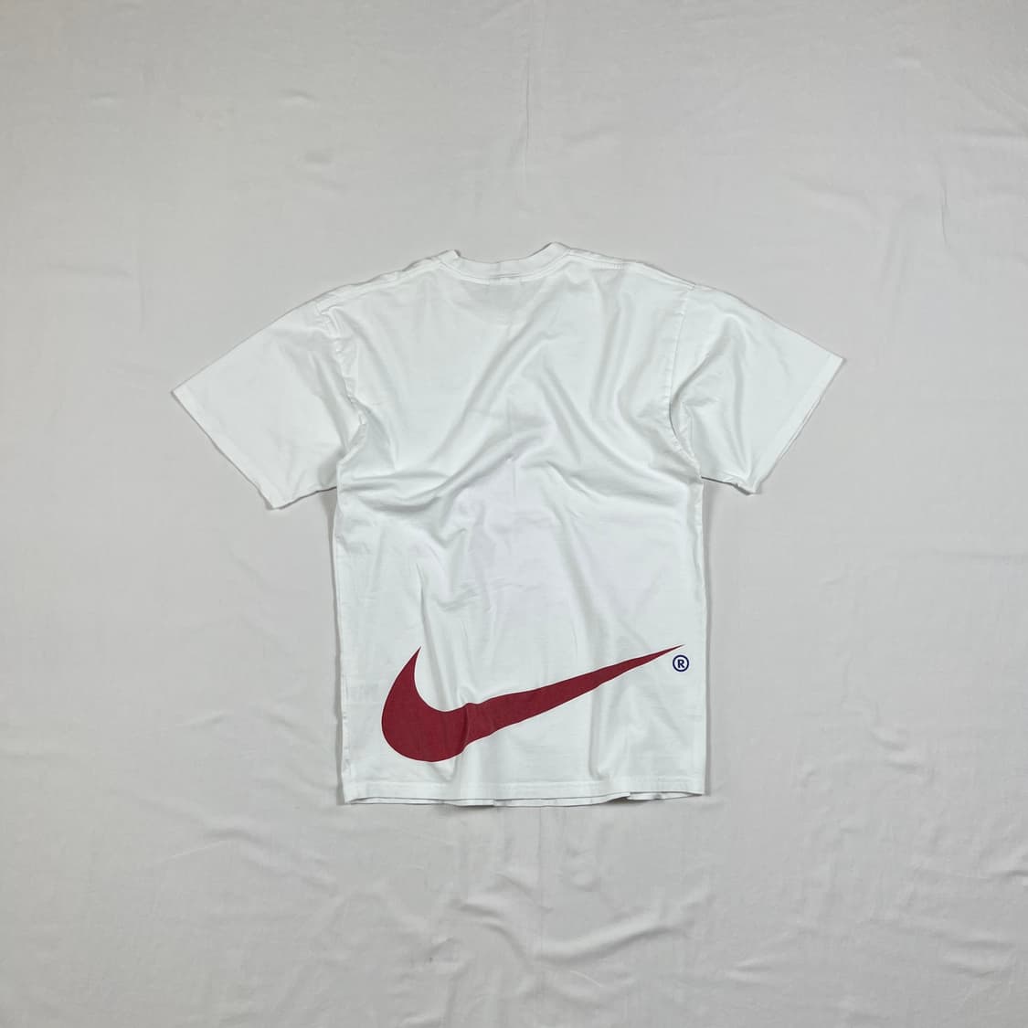 90‘s 나이키 nike 센터 스우시 로고 프린트 반팔티 상품이미지5
