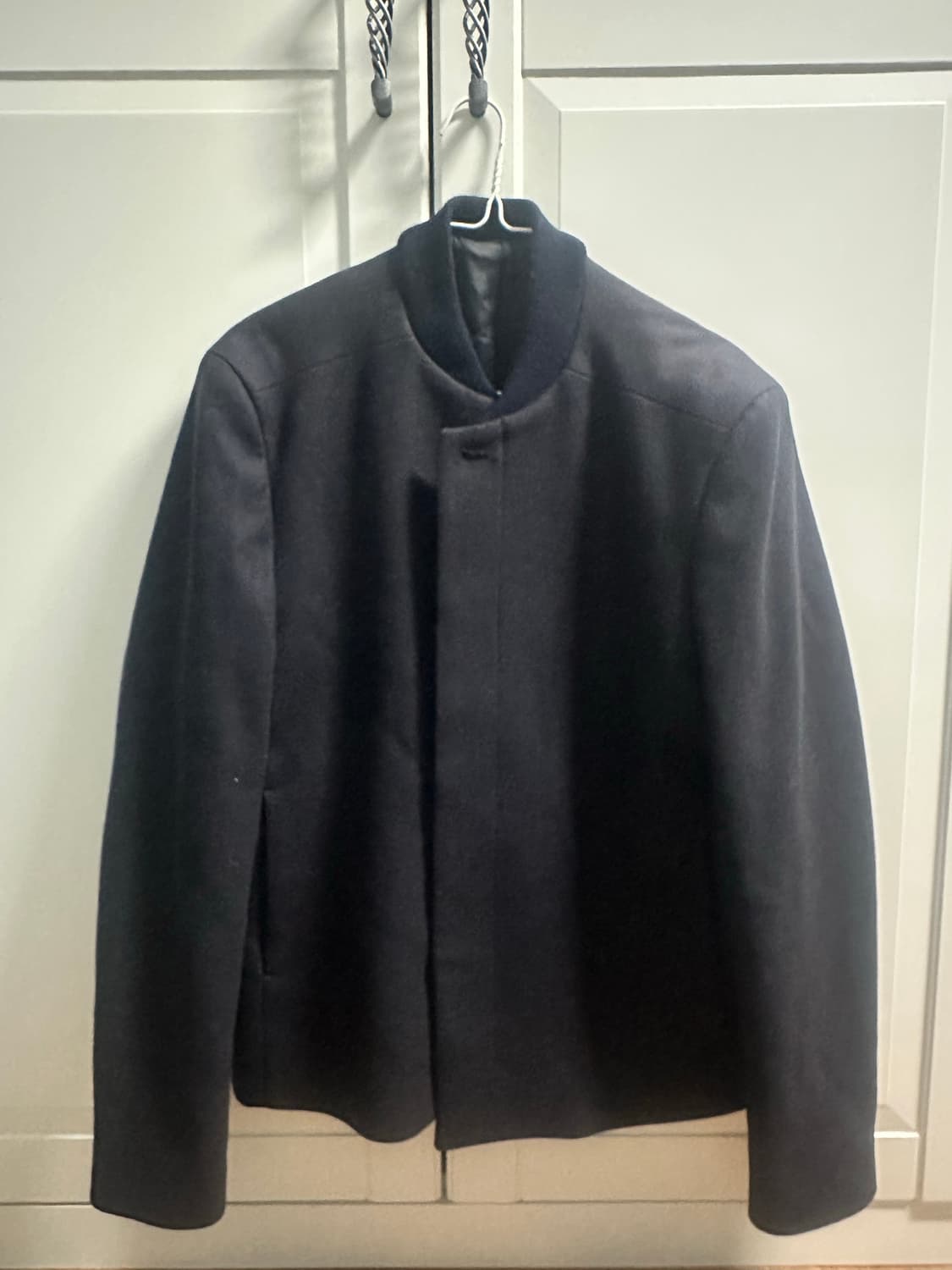 cos 울 히든버튼 자켓 상품이미지1